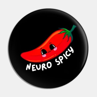 Neurospicy chilli Pin