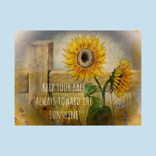 Sunflowers "Toward the Sunshine" T-Shirt