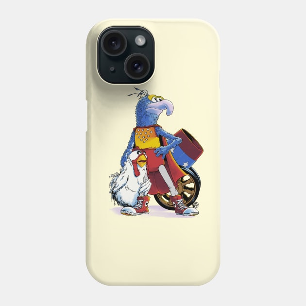 Gonzo the Great Phone Case by joshuabudich