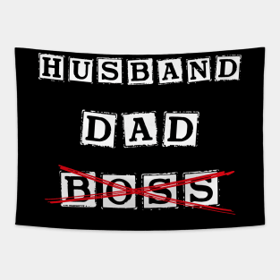 Husband dad boss Tapestry