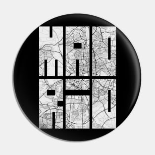 Madrid, Spain City Map Typography - Light Pin