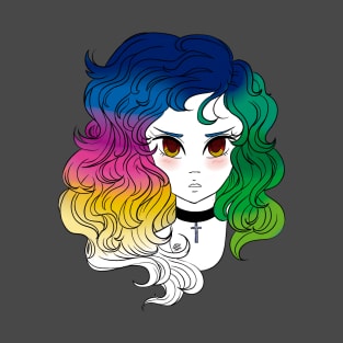 Hair Art - Rainbow T-Shirt