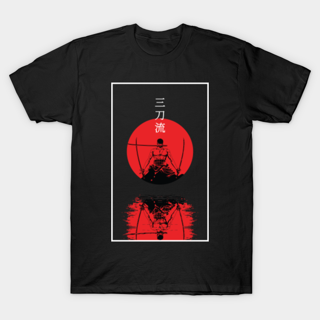 Santoryu Zoro - Roronoa Zoro - T-Shirt