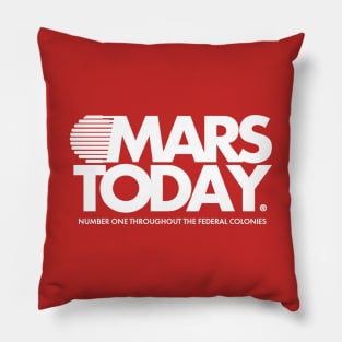 Mars Today Pillow