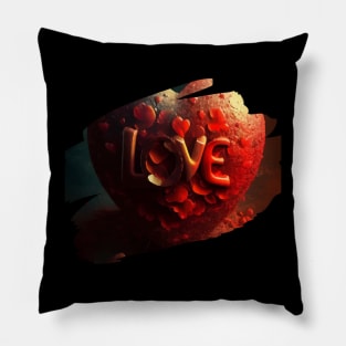 valentine's day heart Pillow