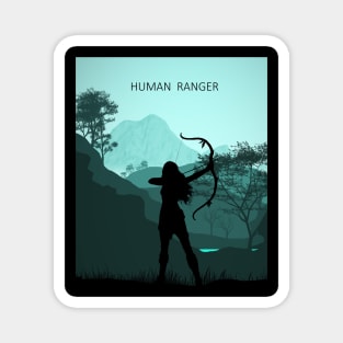 Human Ranger Magnet