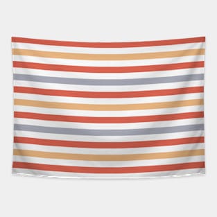 Pastel Lines Spring Geometric Pattern Tapestry