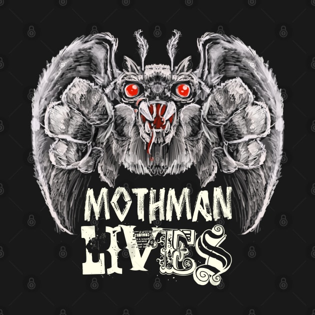 Mothman Lives! by GodsBurden