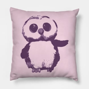 Fluffy Cute Owl Pillow