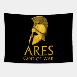 Ancient Greece Classical Greek Mythology God Of War Ares Tapestry