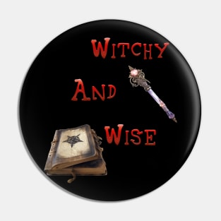 Witchy and Wise Pin