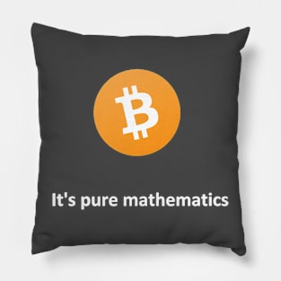 it's pure mathematics Pillow