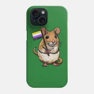 Enby Mouse Phone Case