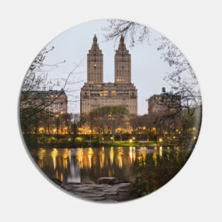 The Lake Central Park Pin