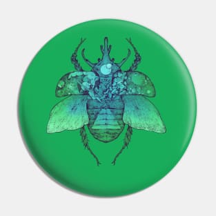 Kosmik Beetle Pin