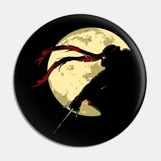 Moonlit Wrath Pin by TwistMedia