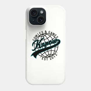 Kapow Baseball Teal Phone Case