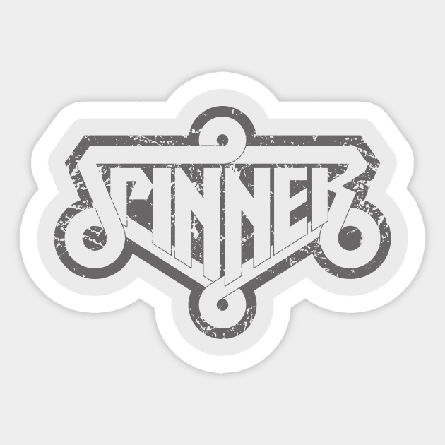 Blade Runner Spinner Logo Weathered Blade Runner Sticker Teepublic Au