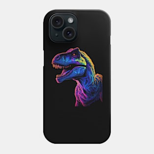 T-Rex, Neon Glow, King of the Dance Floor - Party Neon Glow Phone Case