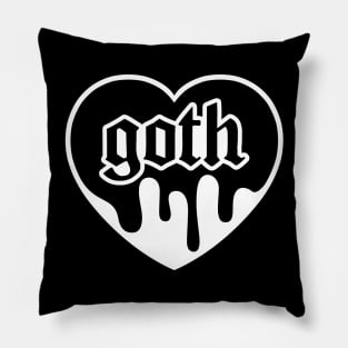 Bleeding Gothic Heart Pillow