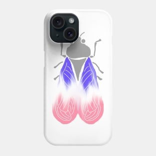 Trans-Winged Cicada Phone Case