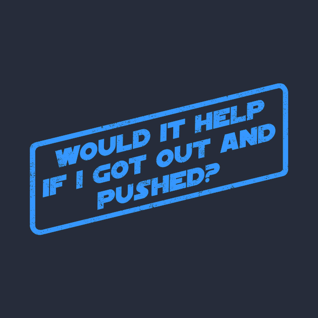 Would It Help If I Got Out And Pushed? by pavstudio