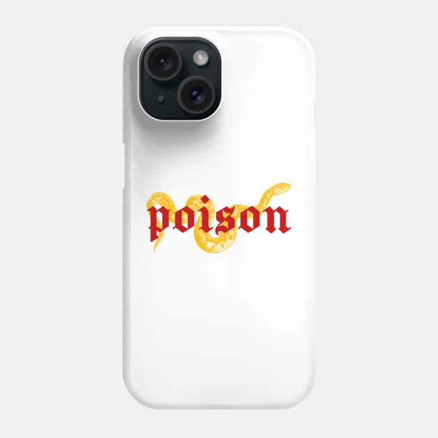 poison Phone Case by purplecrowshub