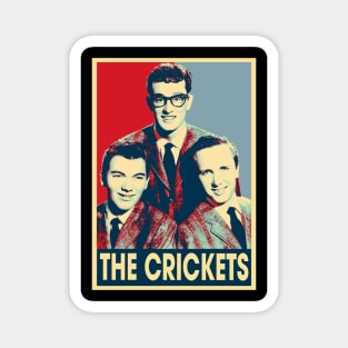 Rockin' with The Crickets Classic Rock Revival Tee Magnet