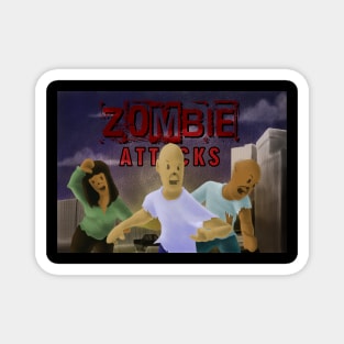 zombie attack Magnet