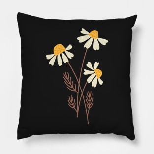 Chamomile flowers Pillow