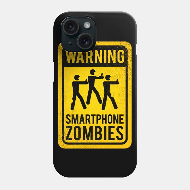 Smartphone Zombies Phone Case by LanfaTees