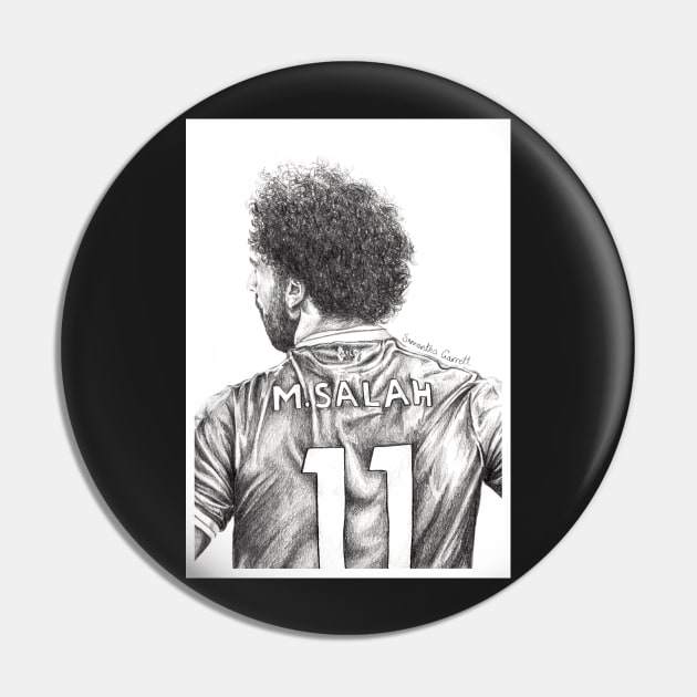 Mo Salah Shirt Pin by samanthagarrett