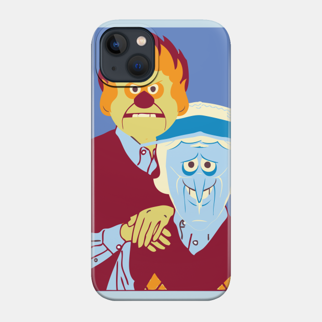 snow and heat miser brothers - Snow Miser - Phone Case