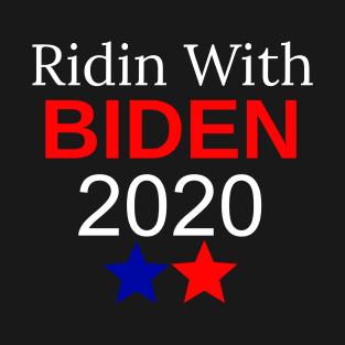 Ridin With Biden 2020 Vote Joe Biden T-Shirt