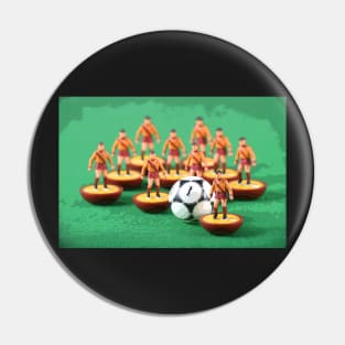 Motherwell retro subbuteo football team Pin