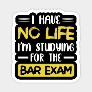 Bar Exam Funny Law School Graduation Magnet