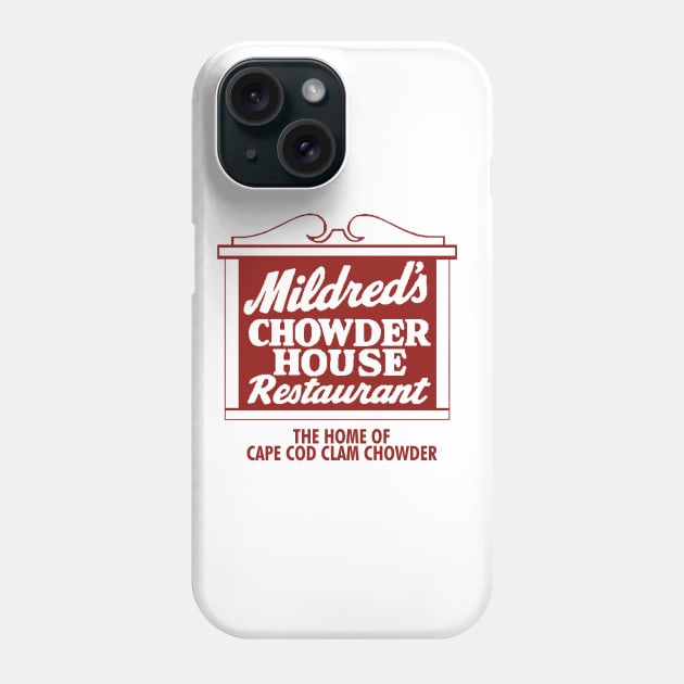 Mildred's Chowder House Restaurant.  Cape Cod Phone Case by fiercewoman101