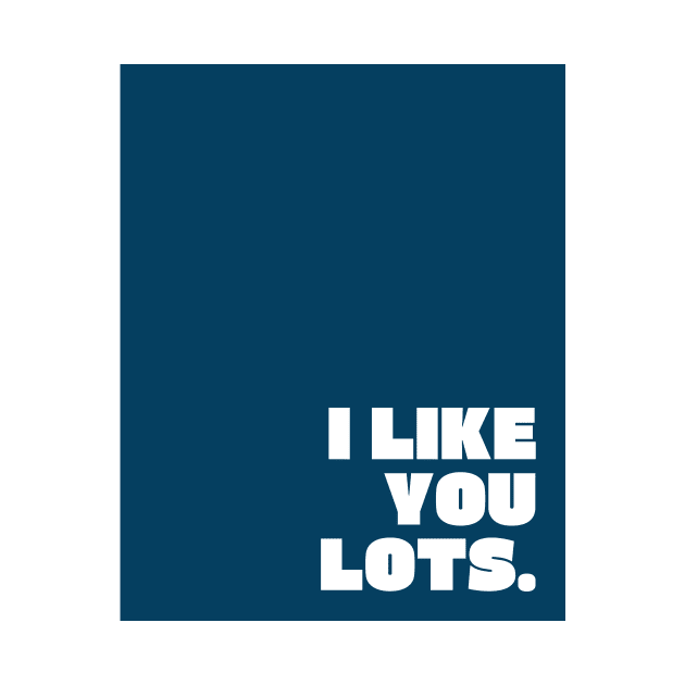 Blue I Like You Lots by April Twenty Fourth