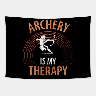 Arrow and bow Tapestry