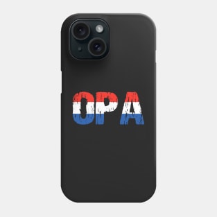 Netherlands Grandpa Opa Grandfather Dutch Flag Phone Case