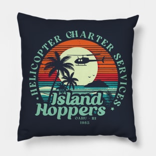 Vintage Island Hoppers Pillow