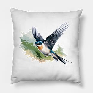 Swallow Bird Pillow