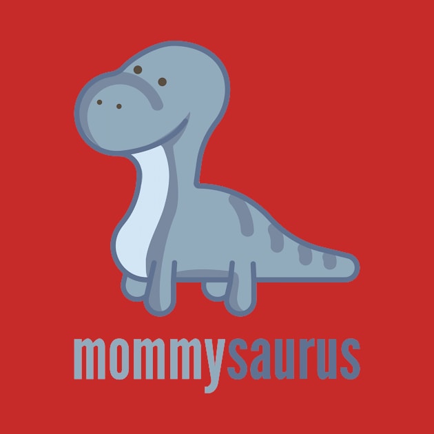Mommysaurus Shirt Dinosaur Family Shirt Set by DoggyStyles