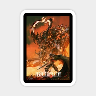 Final Fantasy 16 fan poster Magnet