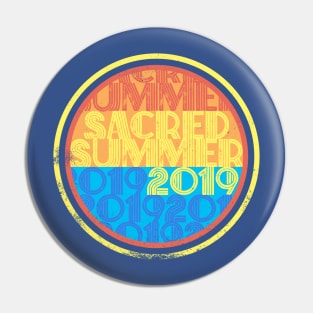 'Waves' Sacred Summer 2019 Pin