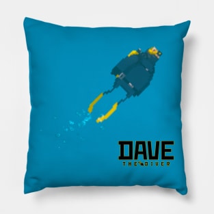 DAVE the diver Fan Art Pillow