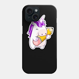 Back to School Unicorn Phone Case