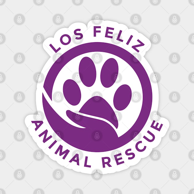 Los Feliz Animal Rescue Logo Magnet by losfeliz