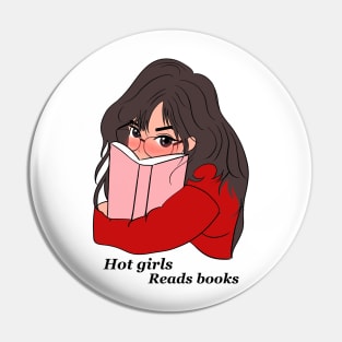 Hot girls reads books Pin