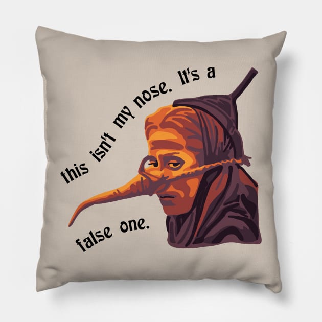 Holy Grail "Witch" Pillow by Slightly Unhinged